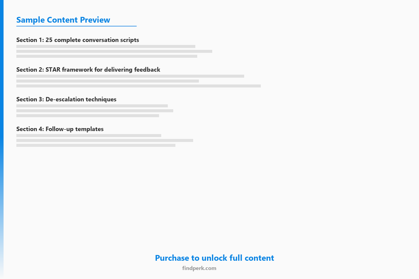Difficult Conversations at Work - Script Templates for Every Situation - Content Preview