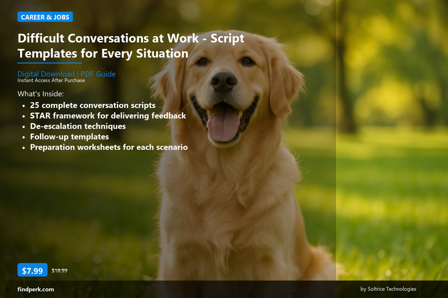 Difficult Conversations at Work - Script Templates for Every Situation - Cover