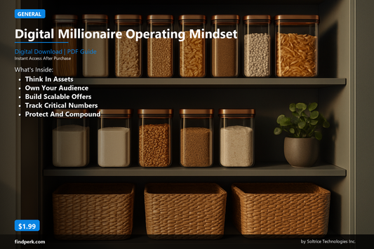 Digital Millionaire Operating Mindset
