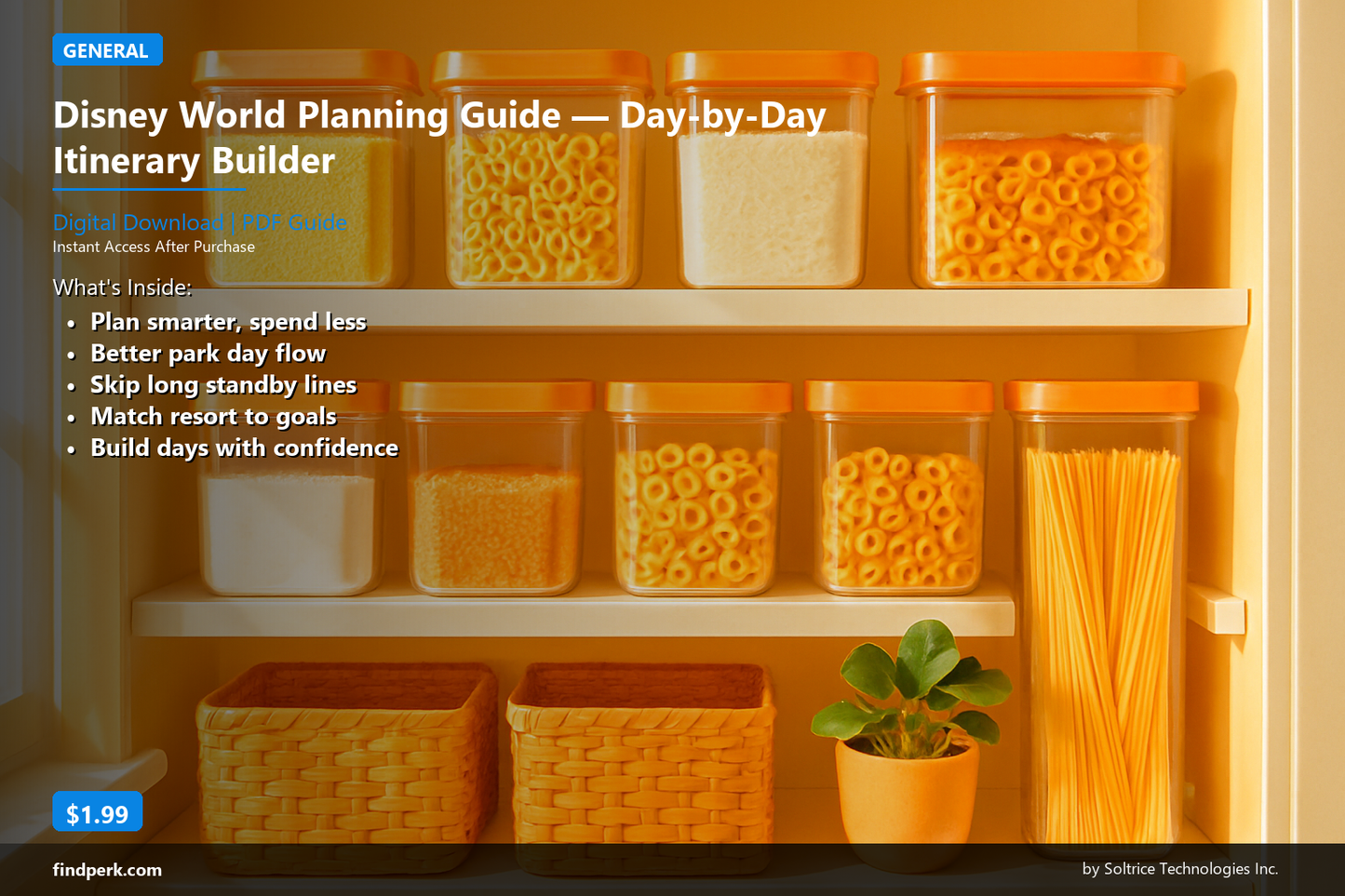 Disney World Planning Guide — Day-by-Day Itinerary Builder