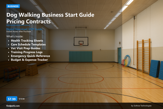 Dog Walking Business Start Guide Pricing Contracts - Cover