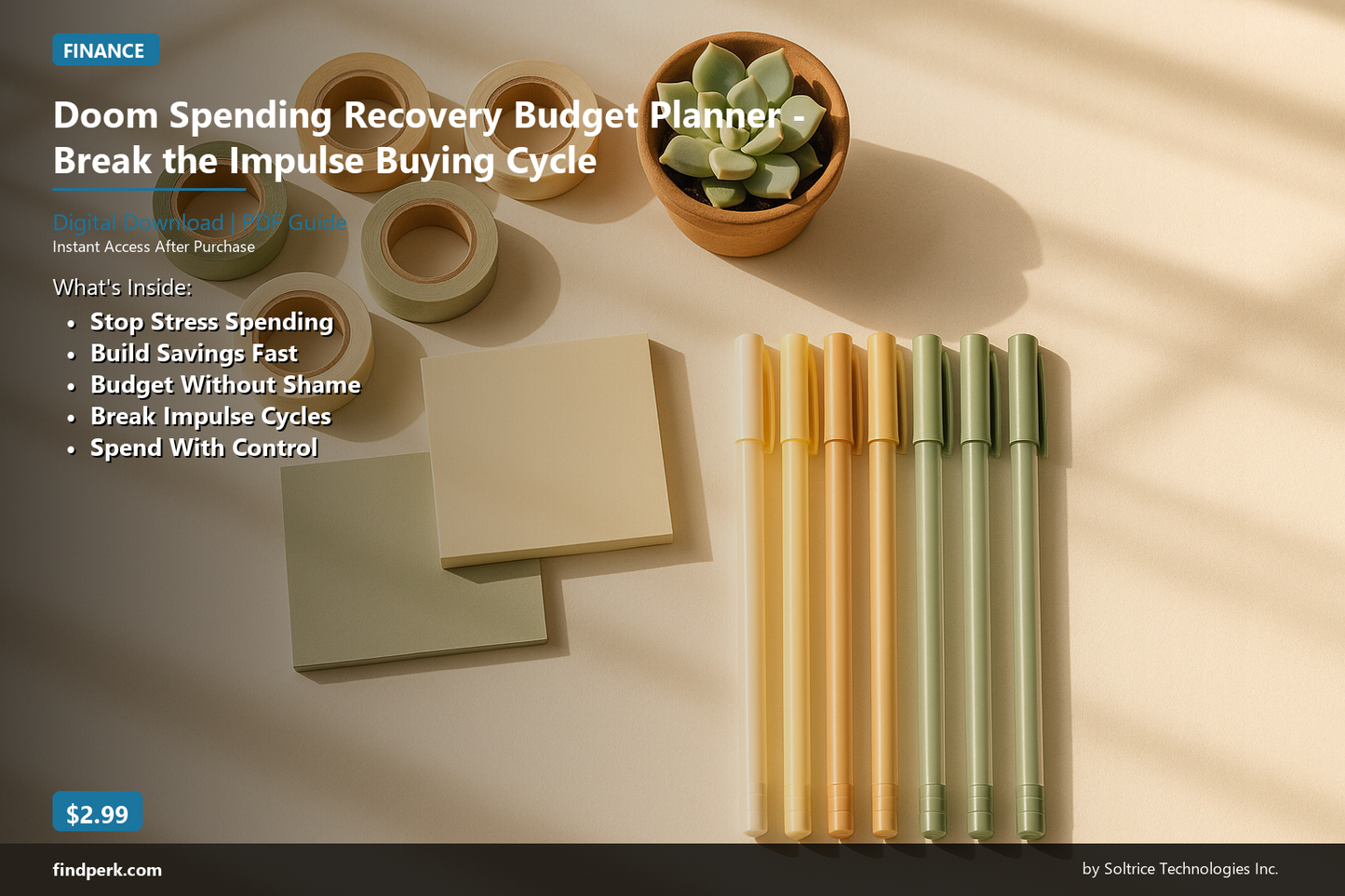 Doom Spending Recovery Budget Planner - Break the Impulse Buying Cycle