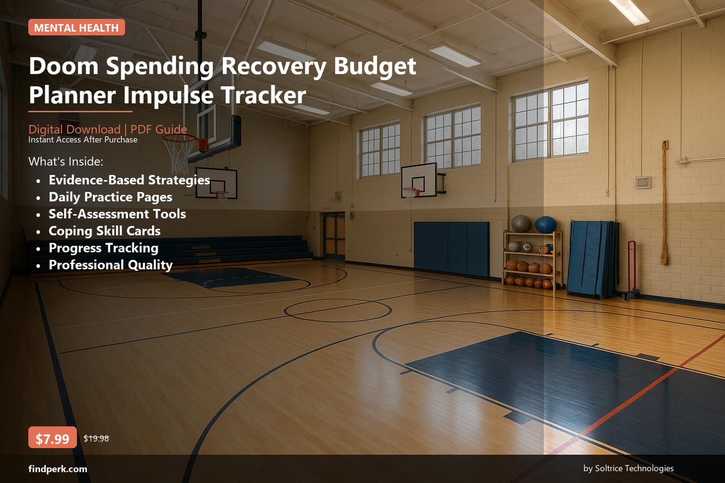 Doom Spending Recovery Budget Planner Impulse Tracker - Cover