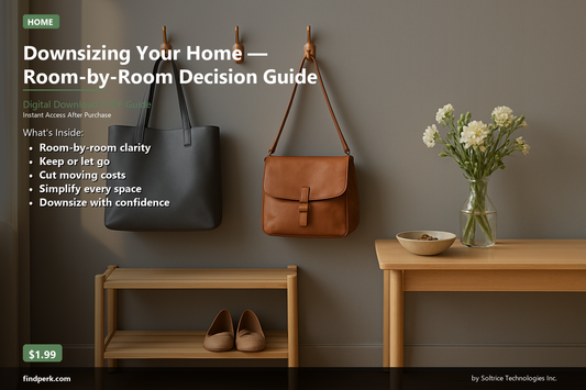 Downsizing Your Home — Room-by-Room Decision Guide