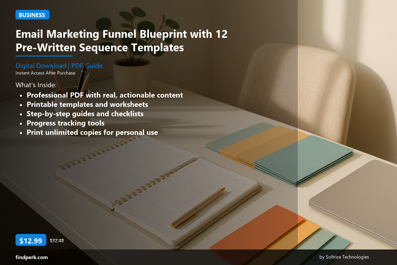 Email Marketing Funnel Blueprint with 12 Pre-Written Sequence Templates - Cover