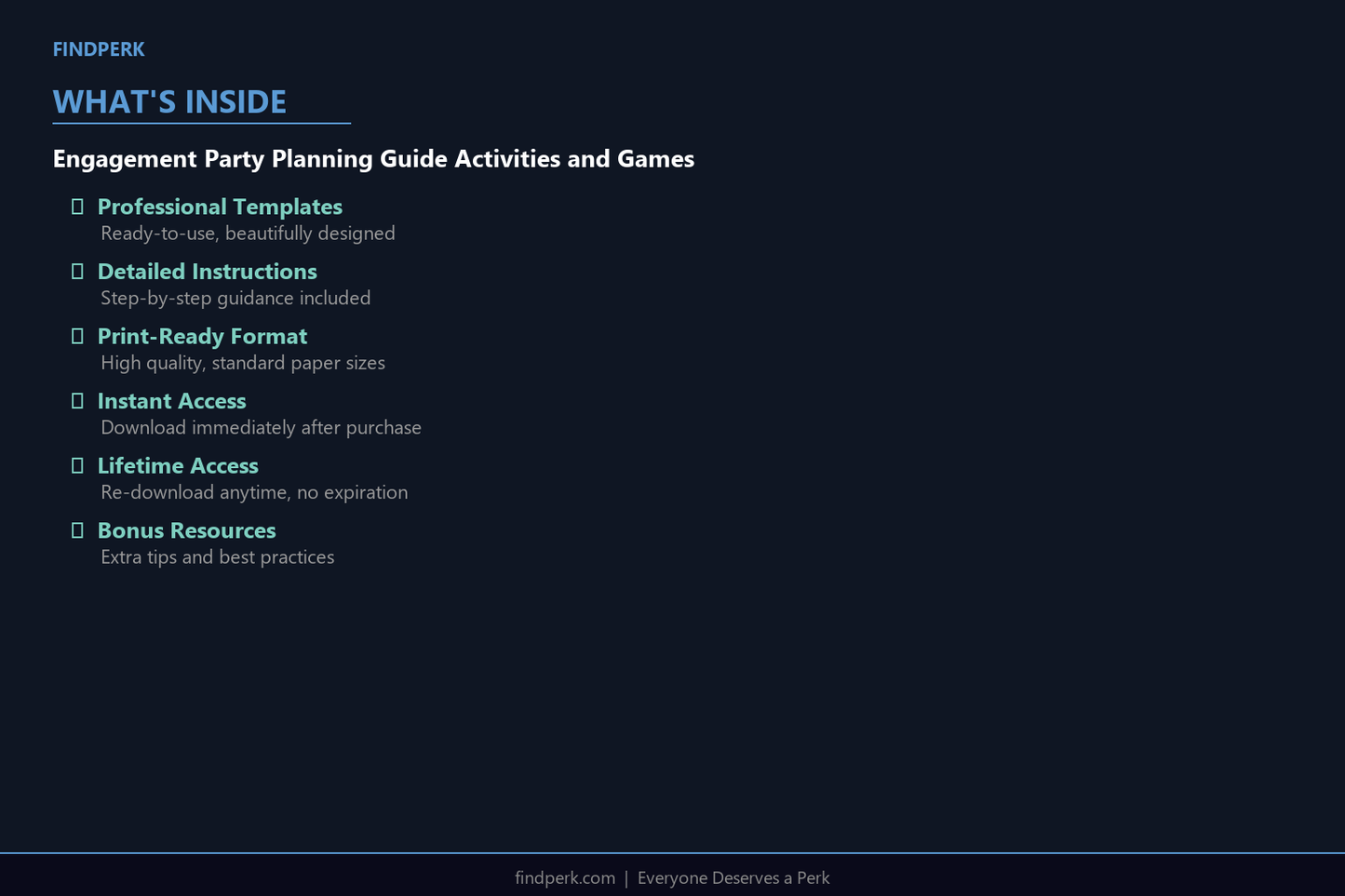 Engagement Party Planning Guide Activities and Games