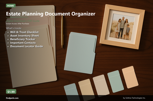 Estate Planning Document Organizer