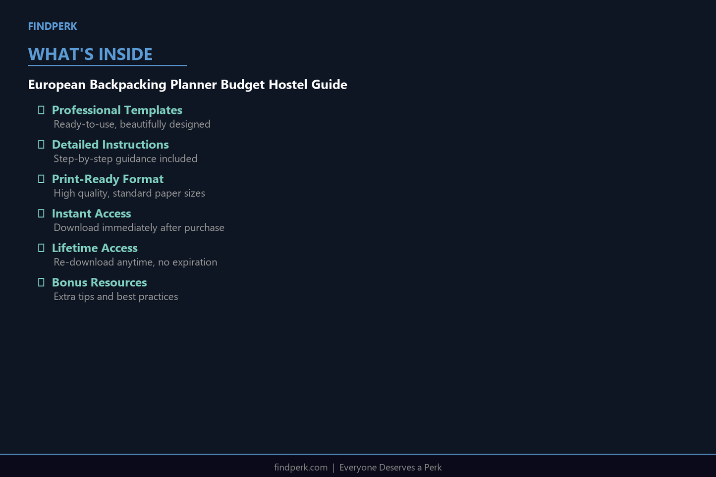 European Backpacking Planner Budget Hostel Guide