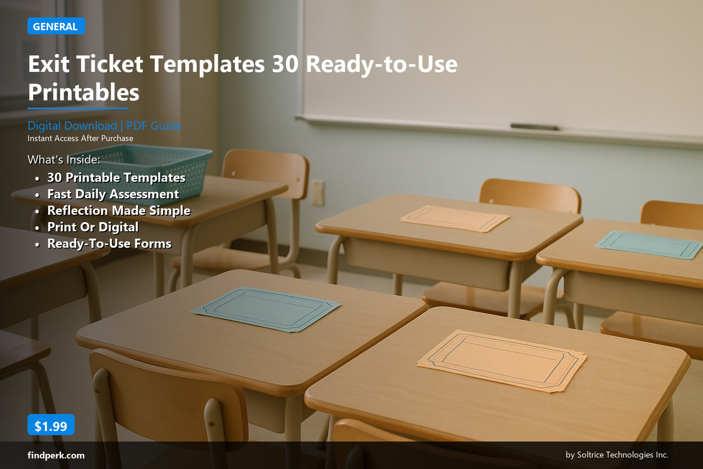 Exit Ticket Templates 30 Ready-to-Use Printables