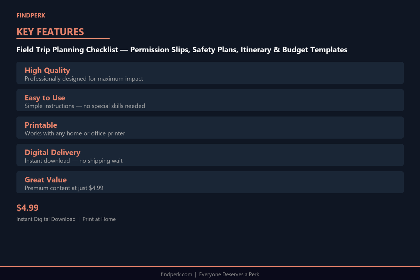 Field Trip Planning Checklist — Permission Slips, Safety Plans, Itinerary & Budget Templates
