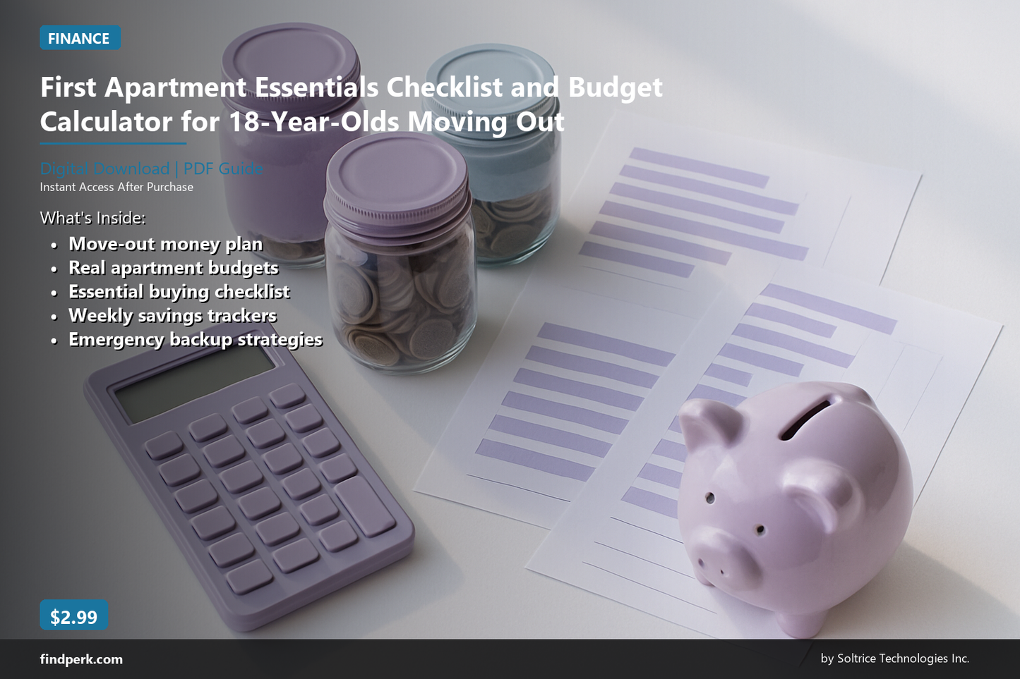 First Apartment Essentials Checklist and Budget Calculator for 18-Year-Olds Moving Out