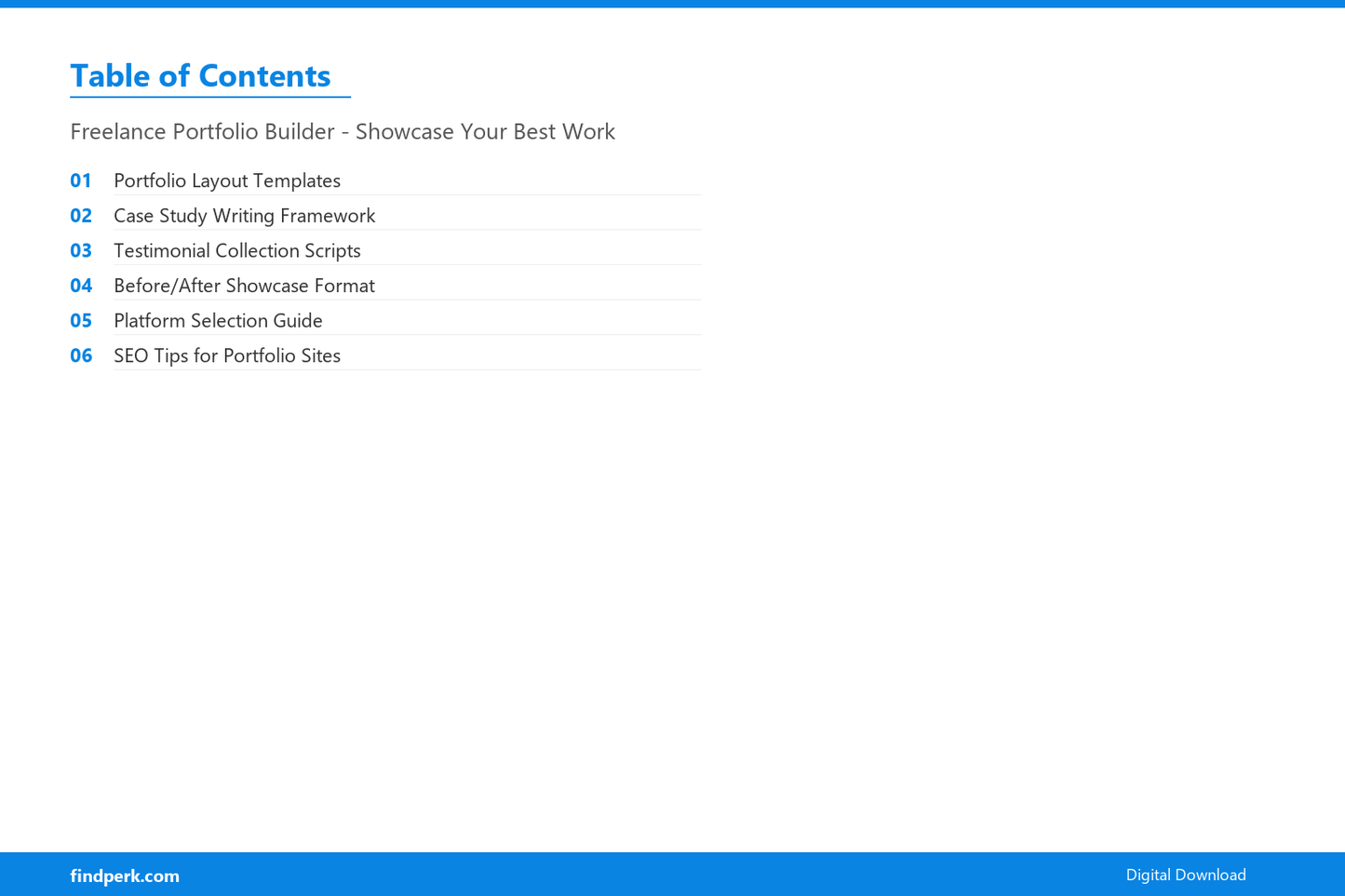 Freelance Portfolio Builder - Showcase Your Best Work