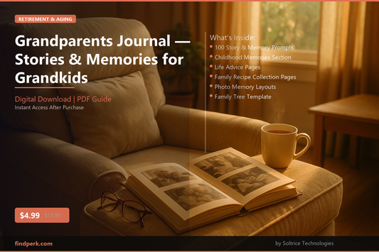 Grandparents Journal — Stories & Memories for Grandkids