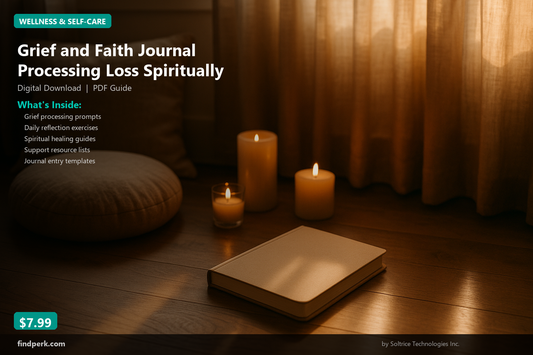 Grief and Faith Journal Processing Loss Spiritually
