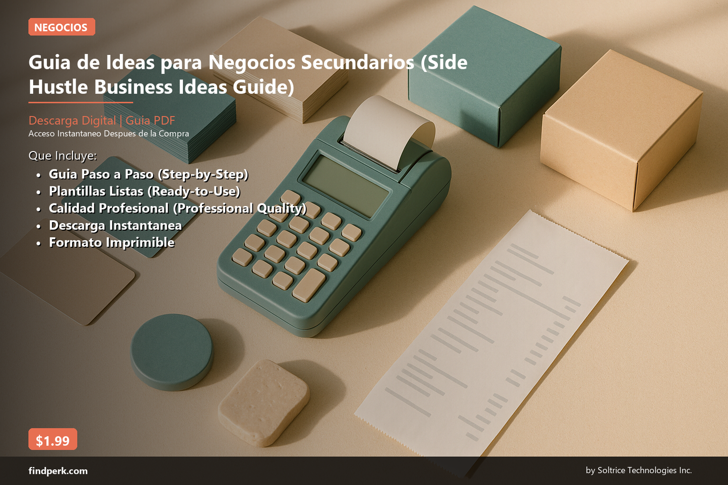 Guia de Ideas para Negocios Secundarios (Side Hustle Business Ideas Guide)