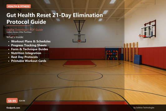 Gut Health Reset 21-Day Elimination Protocol Guide - Cover