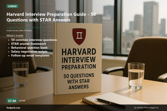 Harvard Interview Preparation Guide - 50 Questions with STAR Answers