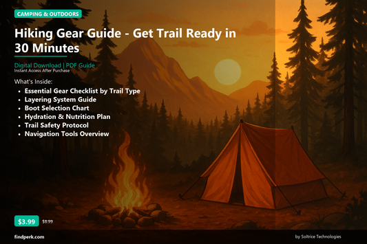 Hiking Gear Guide - Get Trail Ready in 30 Minutes