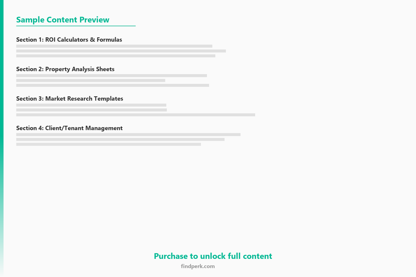 House Flipping Budget Tracker Renovation Planner - Content Preview