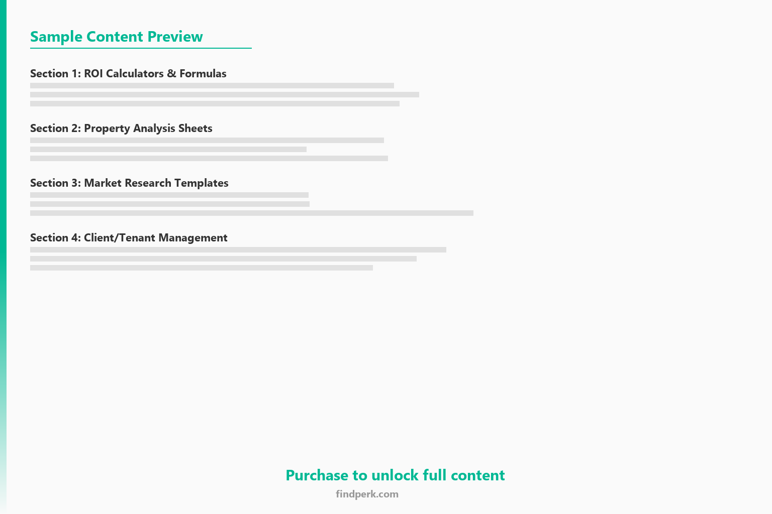 House Flipping Budget Tracker Renovation Planner - Content Preview