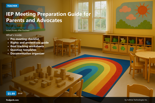 IEP Meeting Preparation Guide for Parents and Advocates