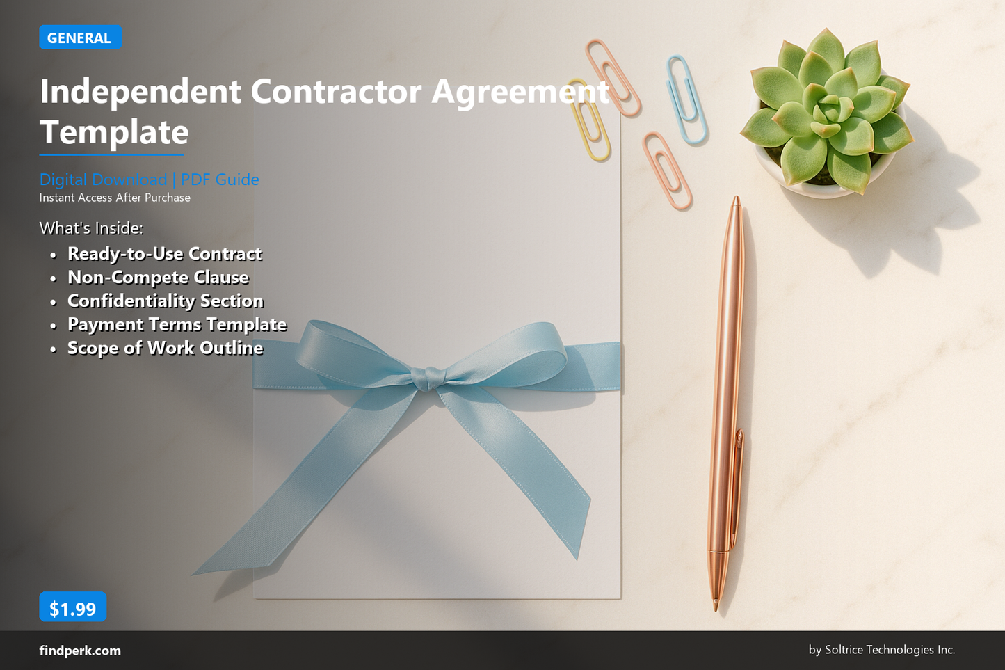 Independent Contractor Agreement Template with Non-Compete and Confidentiality Sections