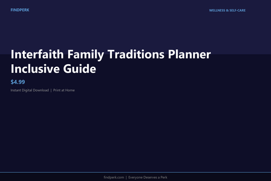 Interfaith Family Traditions Planner Inclusive Guide