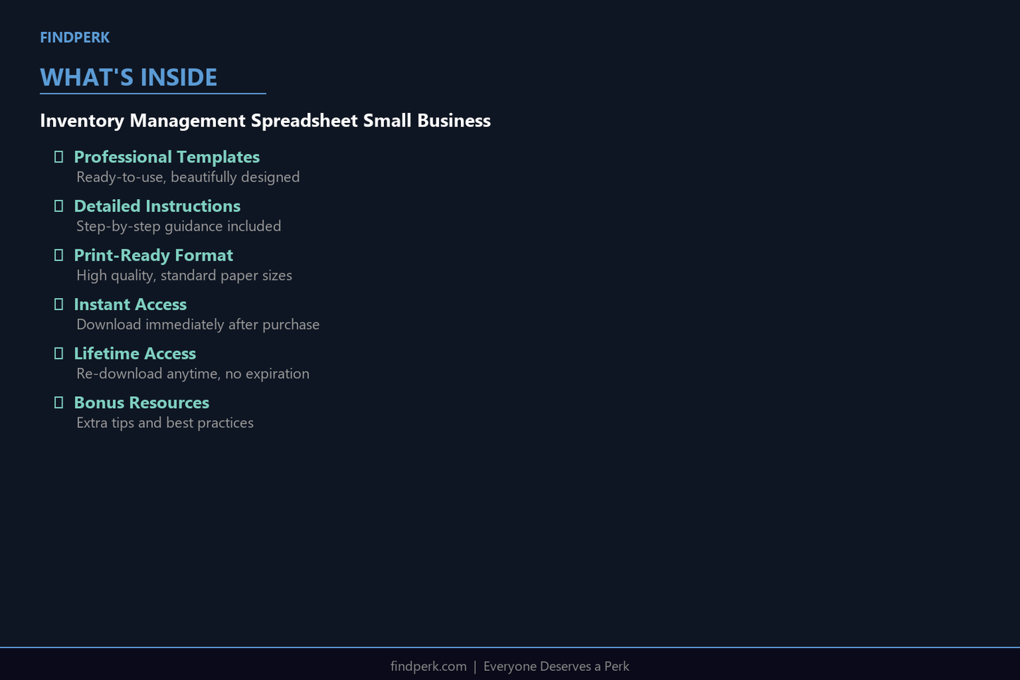 Inventory Management Spreadsheet Small Business
