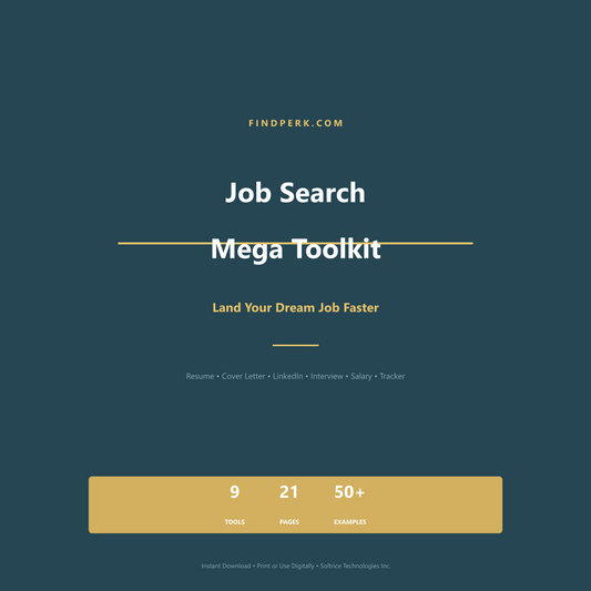 Job Search Mega Toolkit — 9 Tools to Land Your Dream Job Faster