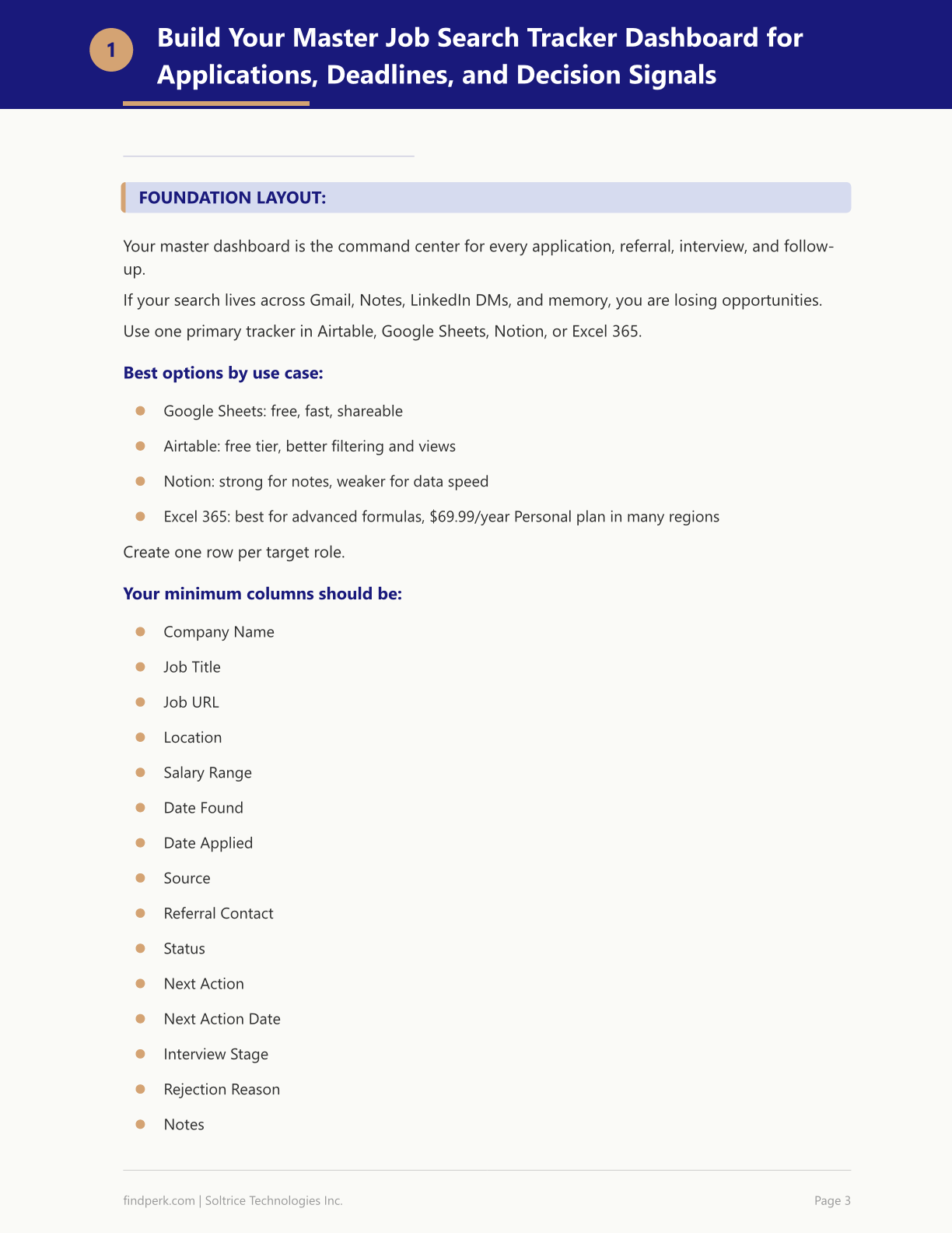 Job Search Tracker & Networking CRM - Organize Applications, Contacts & Follow-Ups