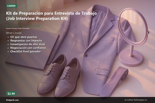 Kit de Preparacion para Entrevista de Trabajo (Job Interview Preparation Kit)