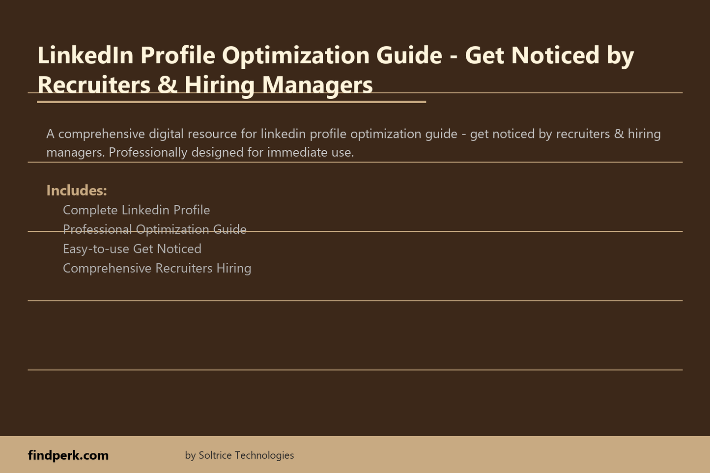 LinkedIn Profile Optimization Guide - Get Noticed by Recruiters & Hiring Managers