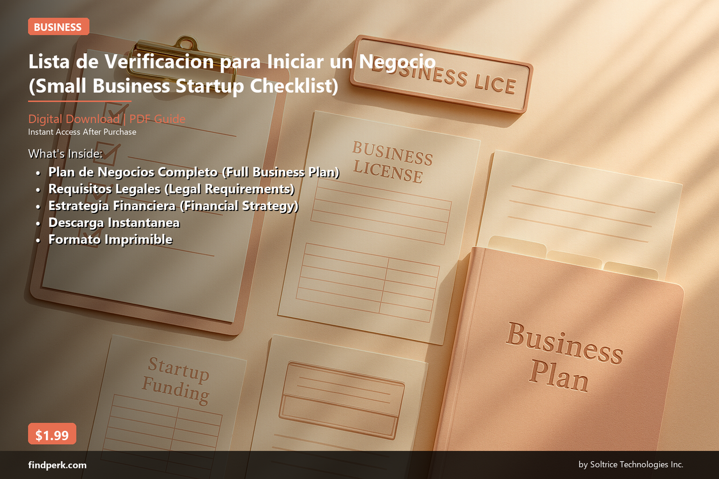Lista de Verificacion para Iniciar un Negocio (Small Business Startup Checklist)