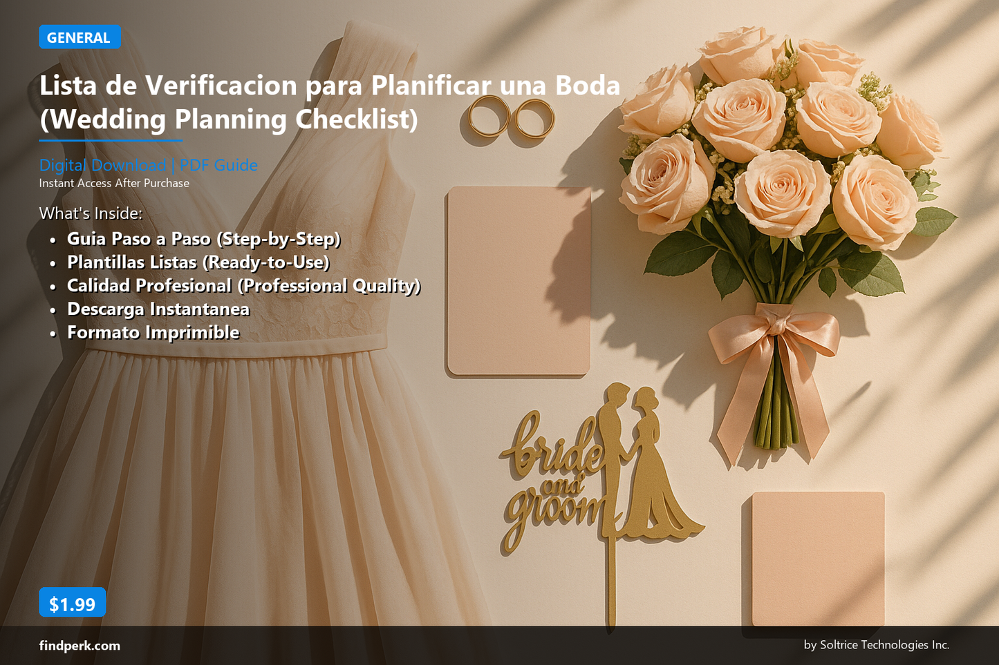Lista de Verificacion para Planificar una Boda (Wedding Planning Checklist)