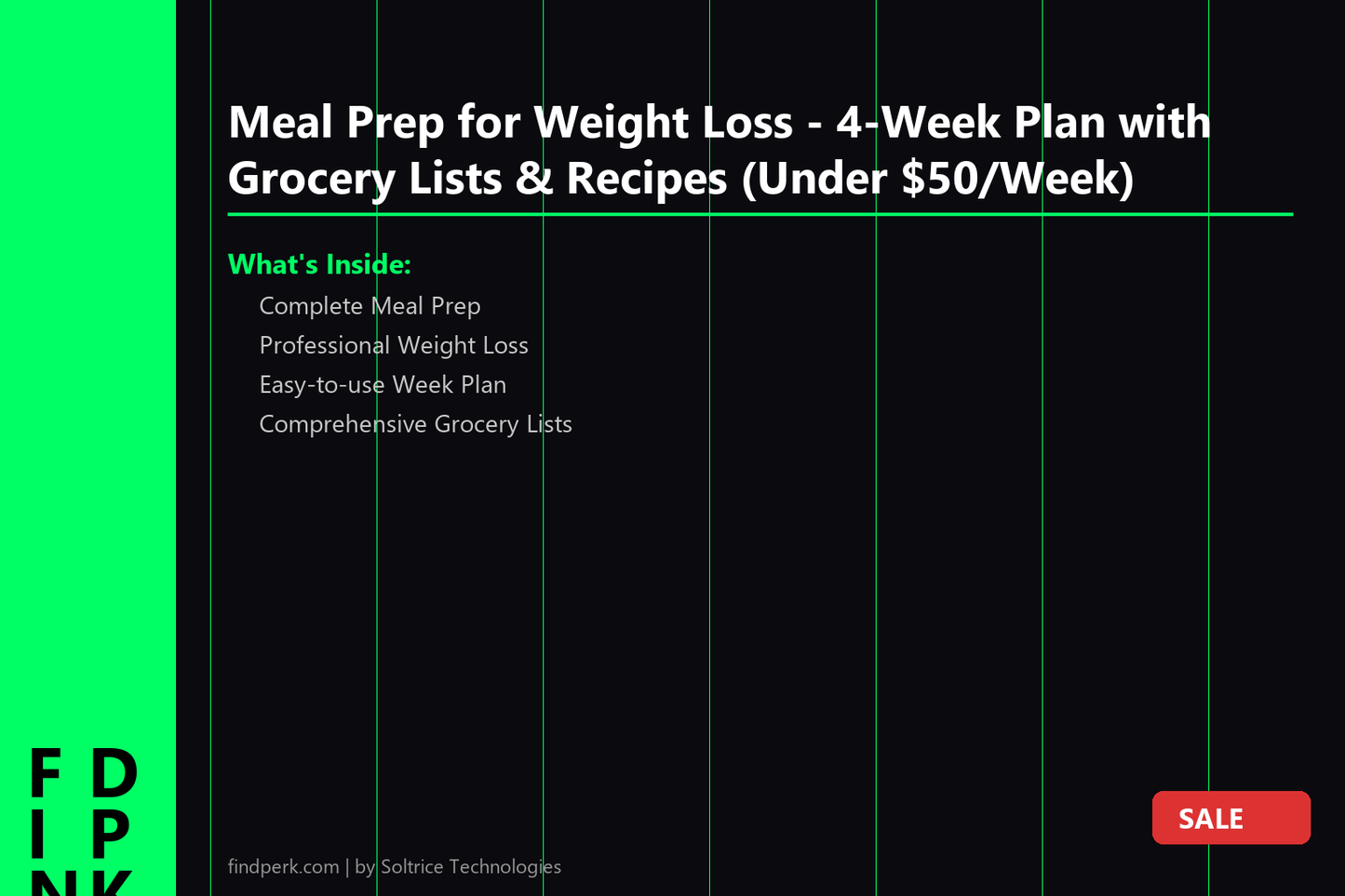 Meal Prep for Weight Loss - 4-Week Plan with Grocery Lists & Recipes (Under $50/Week)