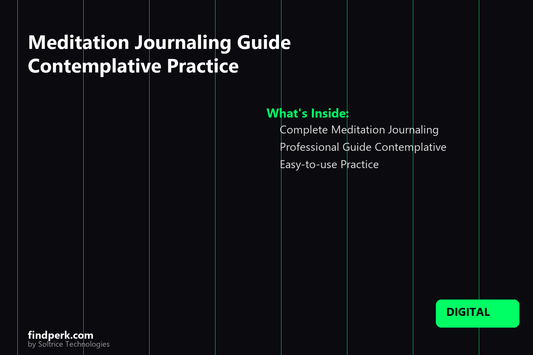 Meditation Journaling Guide Contemplative Practice