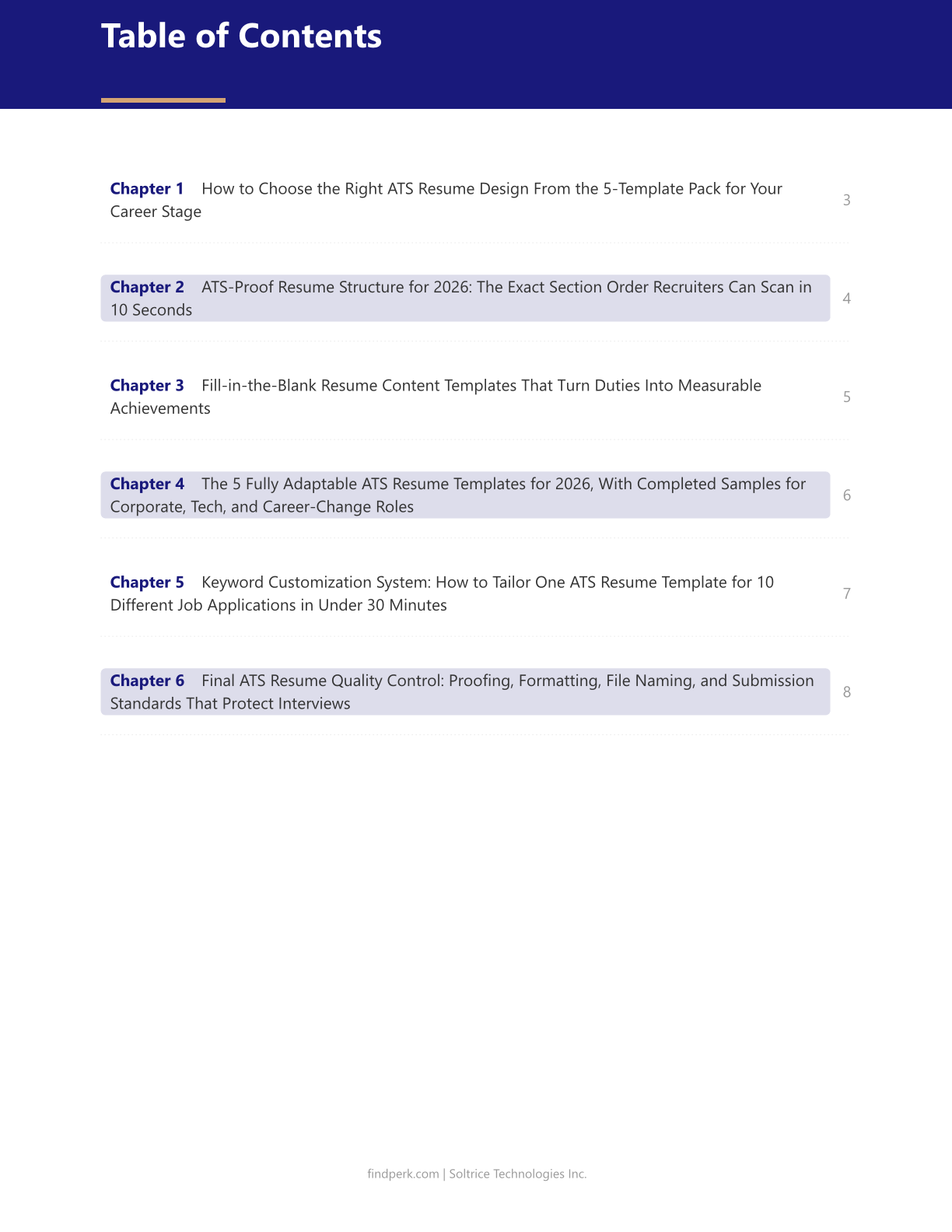 Modern ATS Resume Template Pack - 5 Designs for 2026