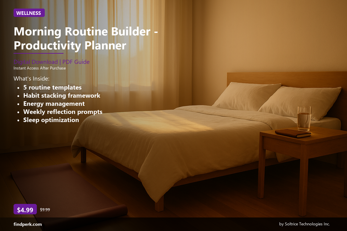 Morning Routine Builder - Productivity Planner for Busy Professionals