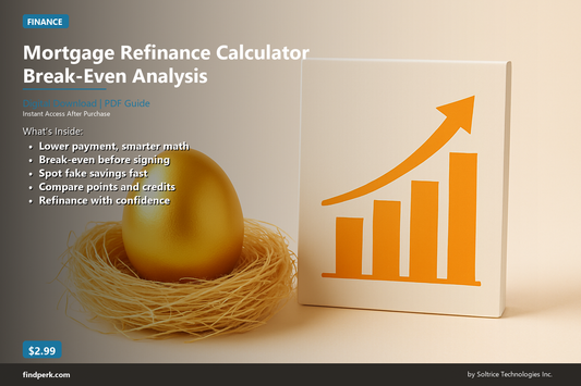 Mortgage Refinance Calculator Break-Even Analysis