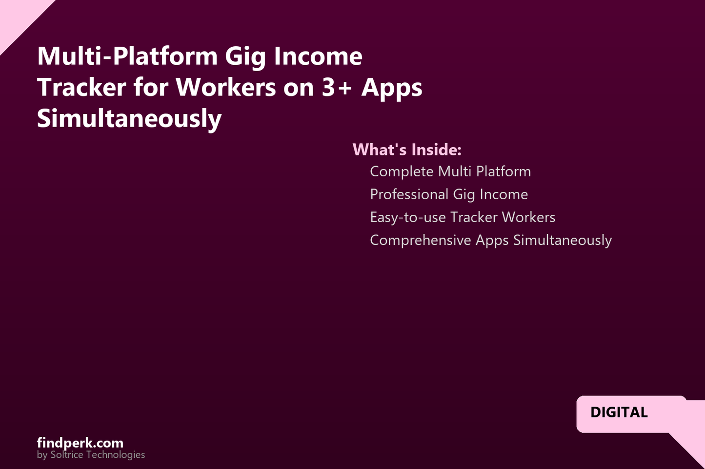 Multi-Platform Gig Income Tracker for Workers on 3+ Apps Simultaneously