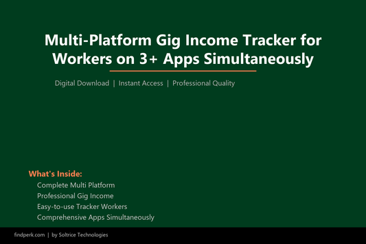 Multi-Platform Gig Income Tracker for Workers on 3+ Apps Simultaneously