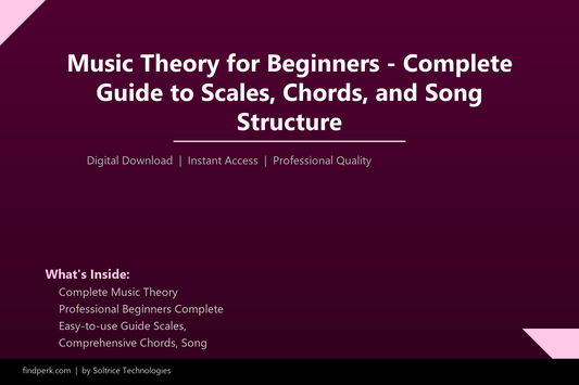 Music Theory for Beginners - Complete Guide to Scales, Chords, and Song Structure