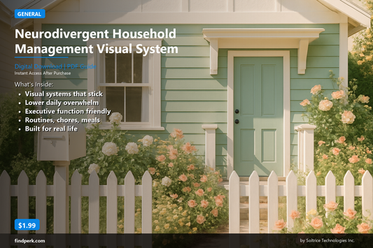 Neurodivergent Household Management Visual System