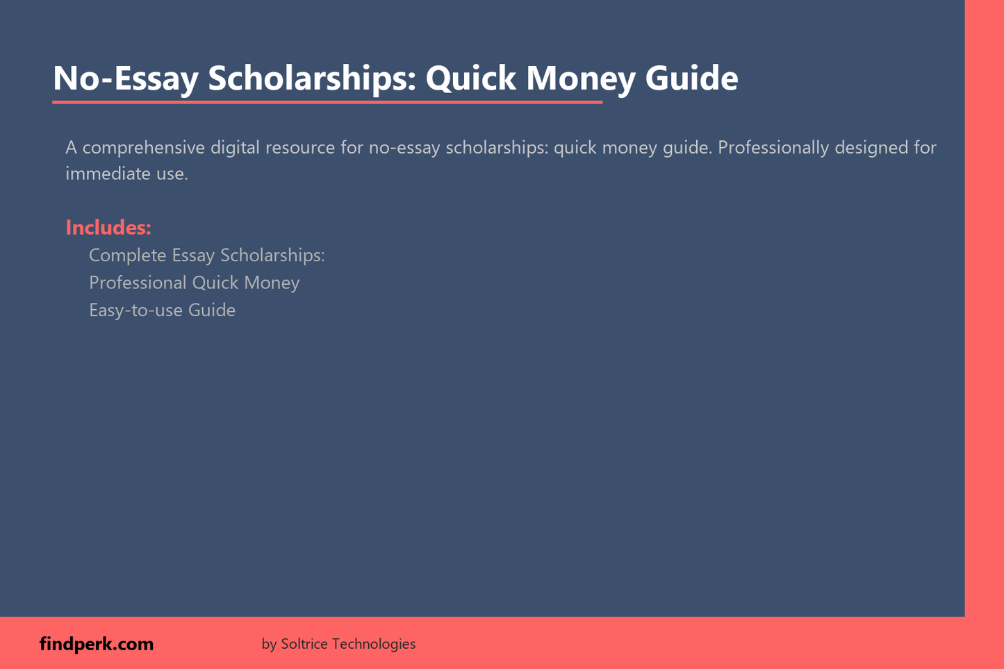 No-Essay Scholarships: Quick Money Guide