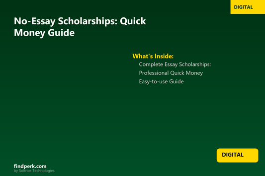No-Essay Scholarships: Quick Money Guide