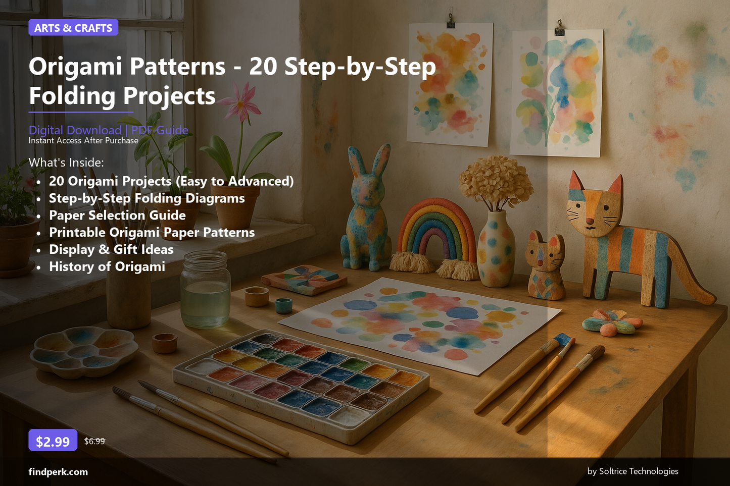 Origami Patterns - 20 Step-by-Step Folding Projects