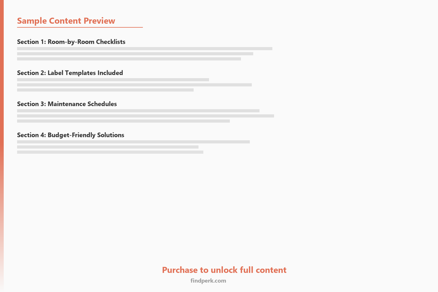Pantry Freezer Fridge Inventory Expiration Tracker - Content Preview