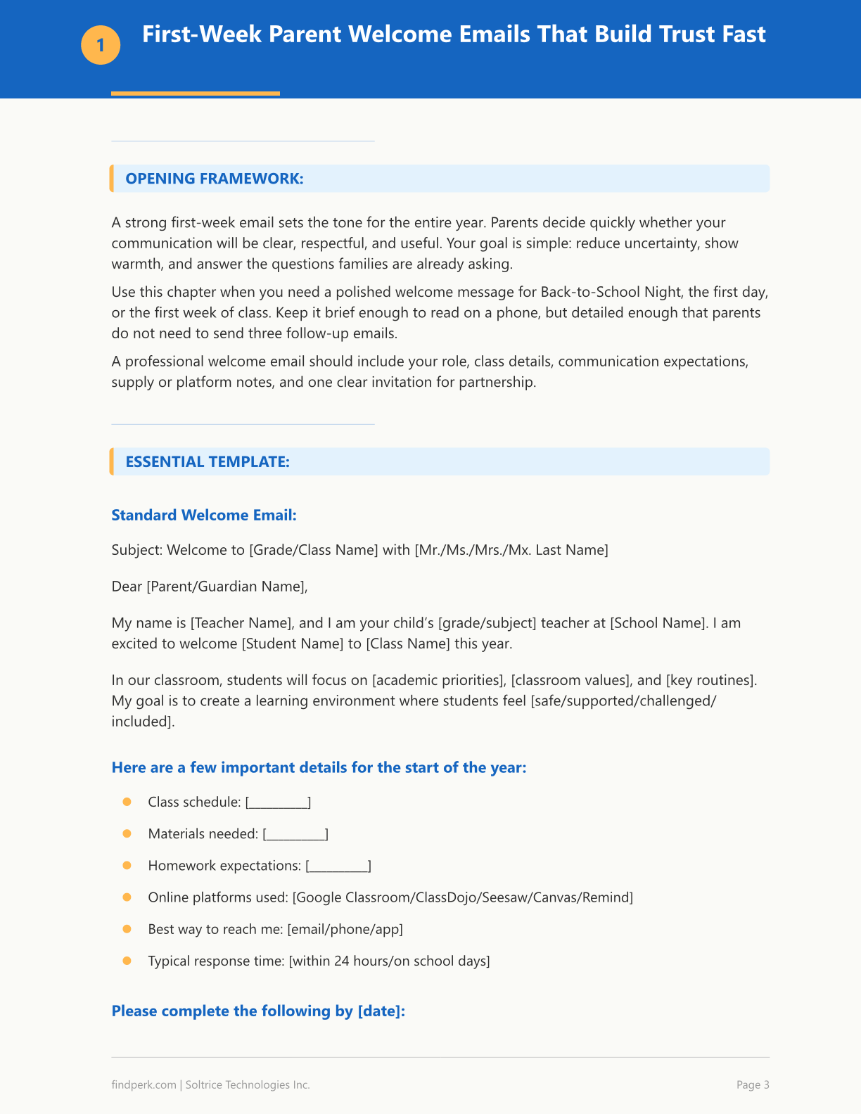 Parent Communication Templates for Teachers - Emails, Letters & Conference Forms