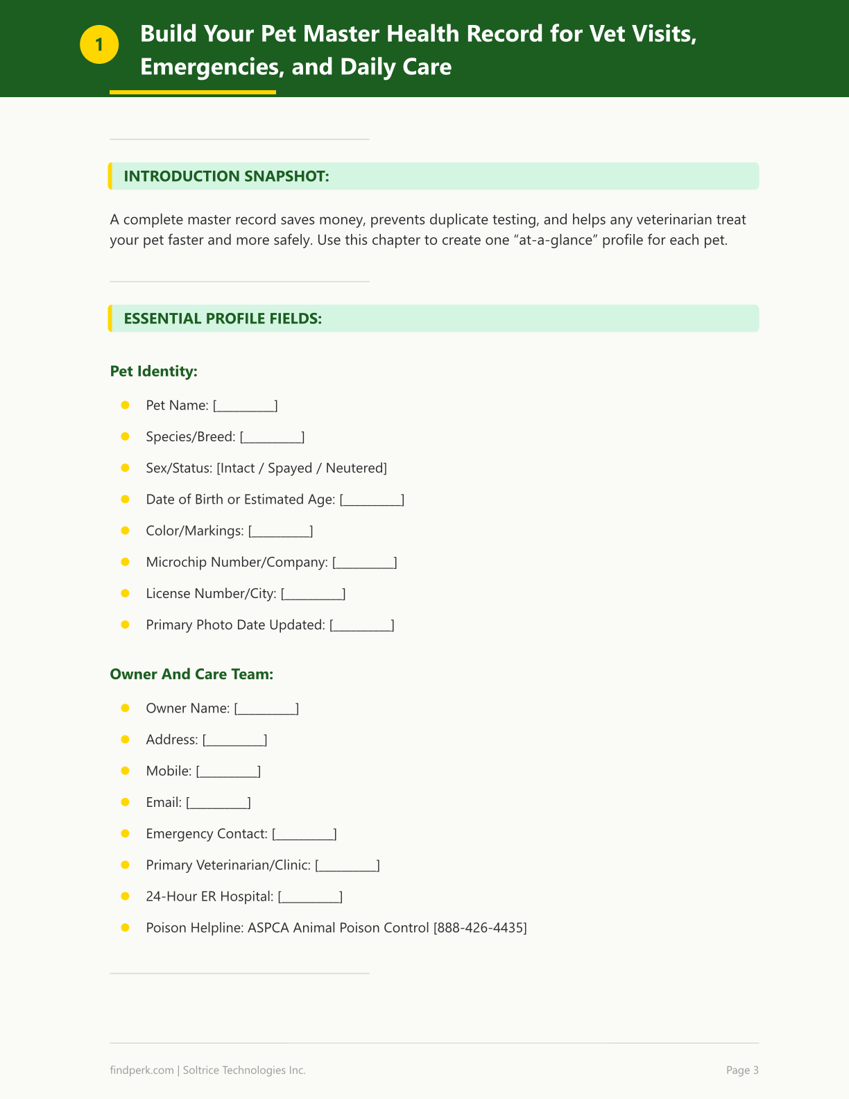 Pet Health & Expense Tracker - Vet Records, Medication Schedule & Insurance Log