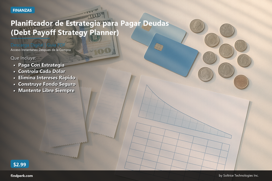 Planificador de Estrategia para Pagar Deudas (Debt Payoff Strategy Planner)